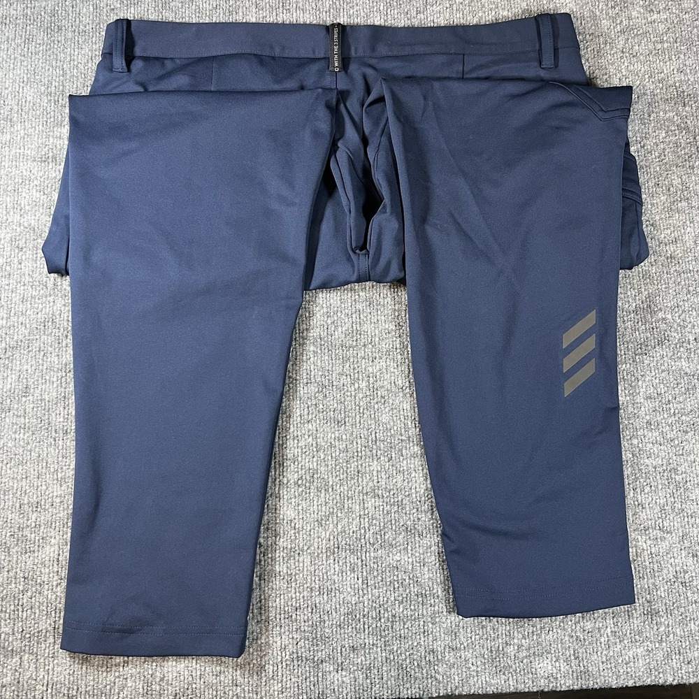 Adidas Adicross Golf Pants‎ Moisture Wicking Navy 36x30 - Picture 7 of 11